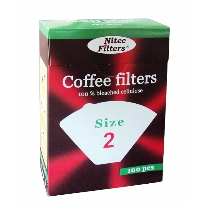 Coffee Paper Filters, size 2 (100 pcs) / Papirni filter za kafu vel.2 (100 kom)